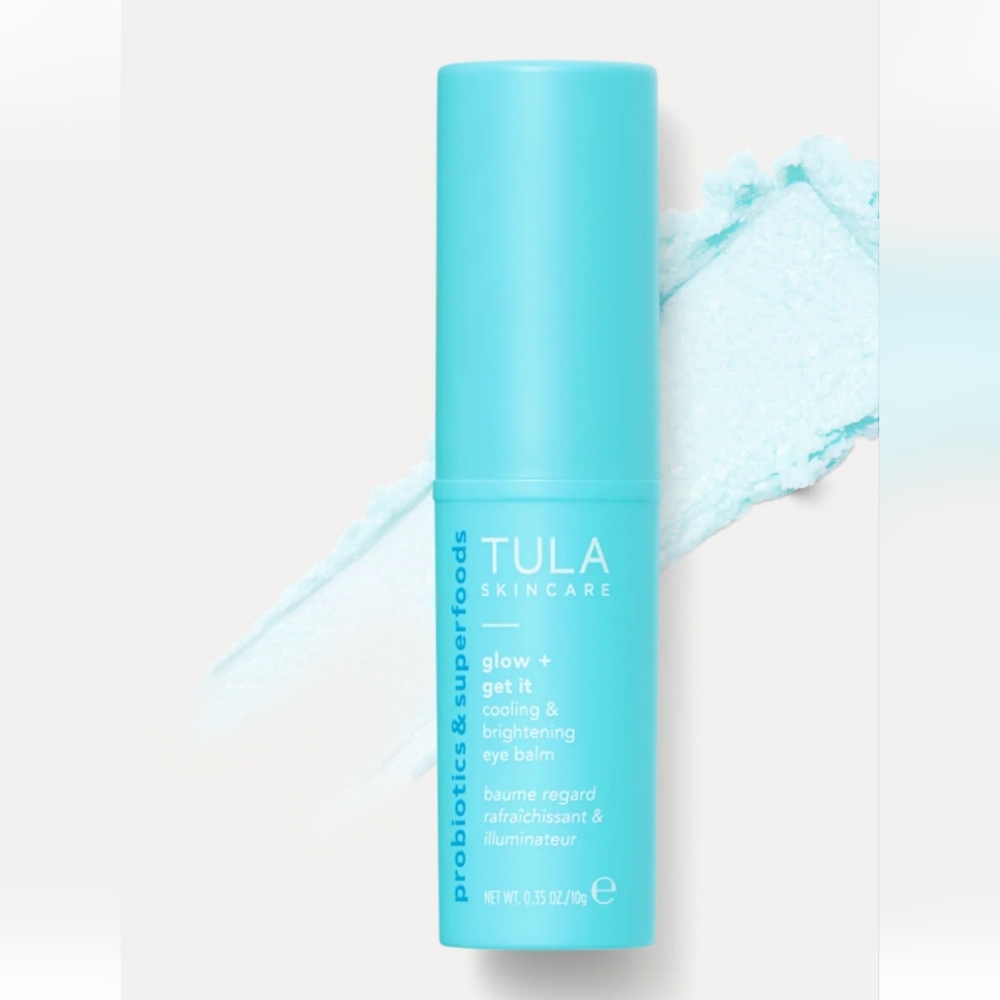 Tula Skincare Glow+Get It Cooling & Brightning Eye Balm NIB & Full Size